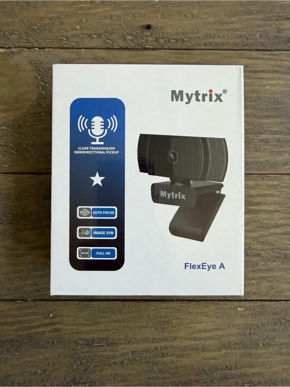 Mytrix FlexEye A Webcam Box - White & Blue